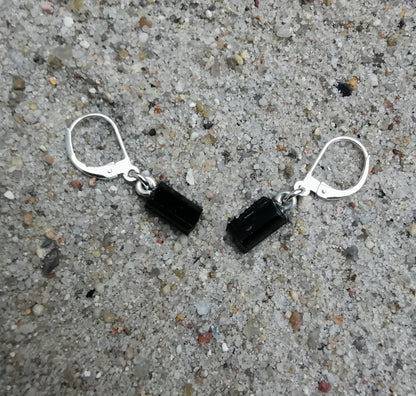 Black Tourmaline Earrings