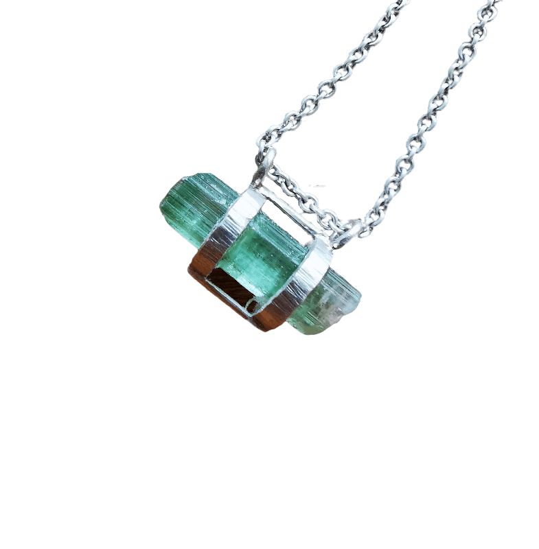 Green Tourmaline Pendant