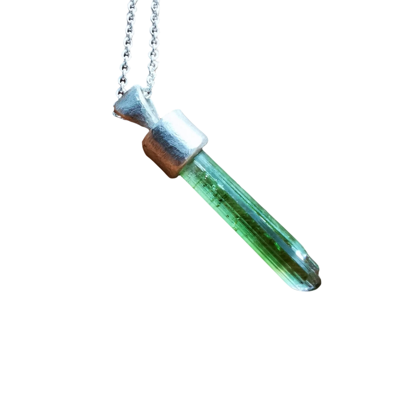 Watermelon Tourmaline Pendant