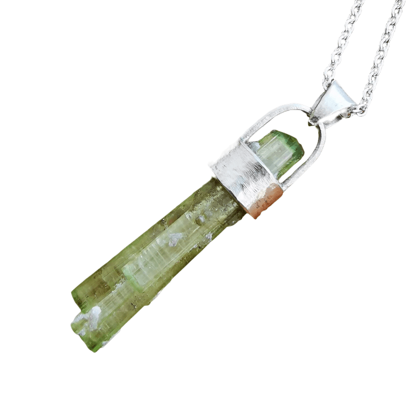 Green Tourmaline Pendant