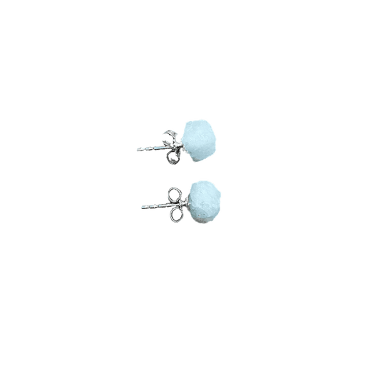 Aquamarine Stud Earrings