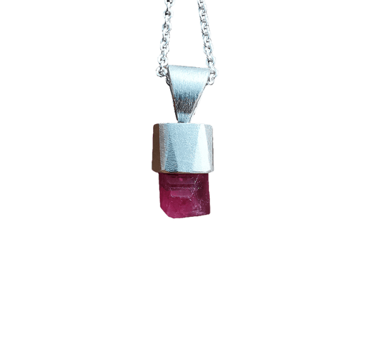 Pink Tourmaline Pendant