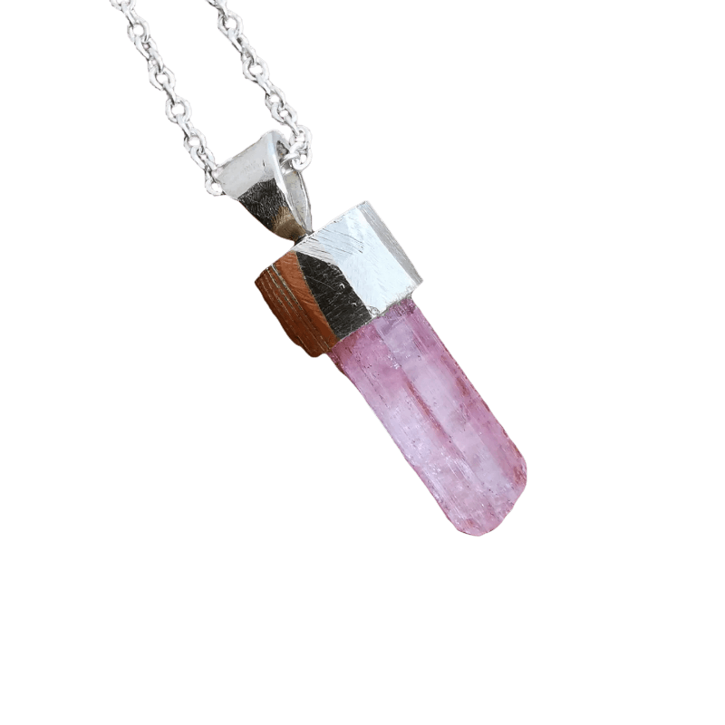 Pink Tourmaline Pendant