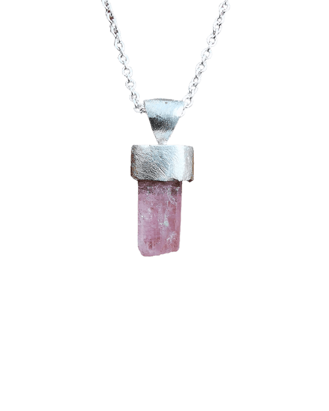 Pink Tourmaline Pendant