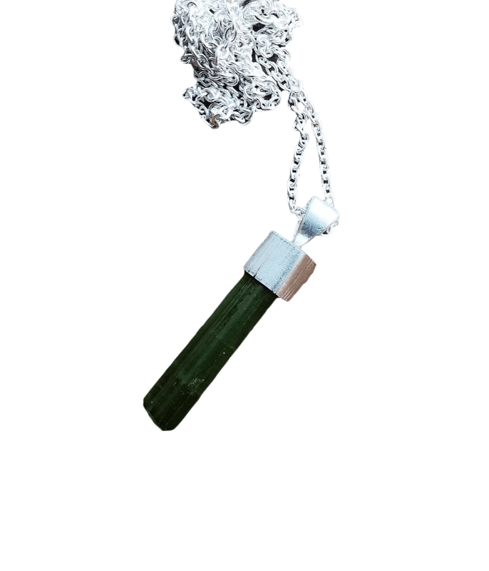 Green Tourmaline Pendant