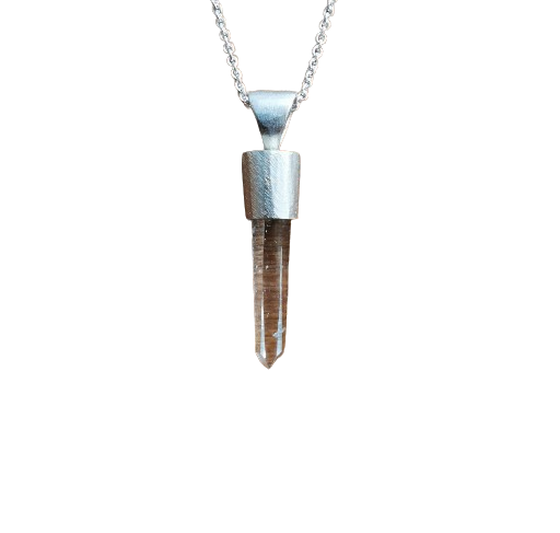 Clear Mountain Crystal Pendant