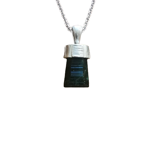 Tourmaline Indicolite Pendant