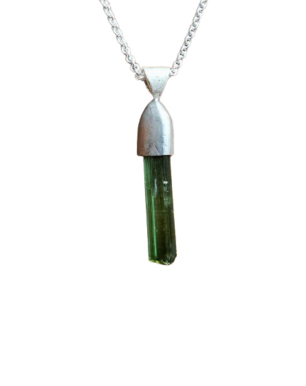 Green Tourmaline Pendant