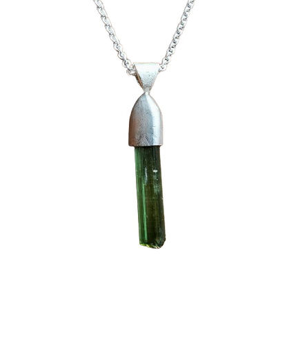 Green Tourmaline Pendant