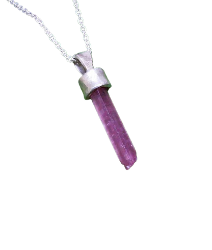 Pink Tourmaline Pendant