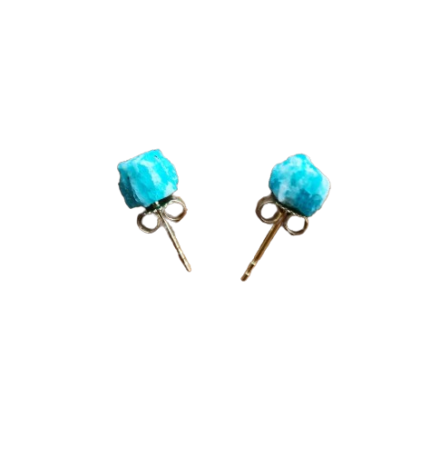 Amazonite Stud Earrings