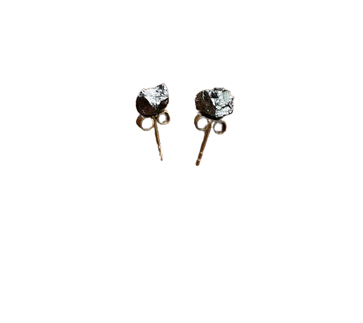 Pyrite Stud Earrings