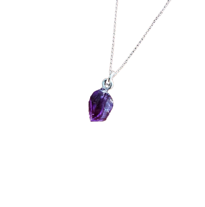 Raw Amethyst Necklace