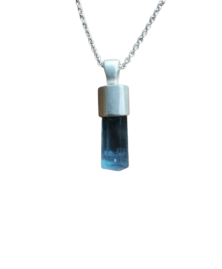 Blue Fluorite Pendant